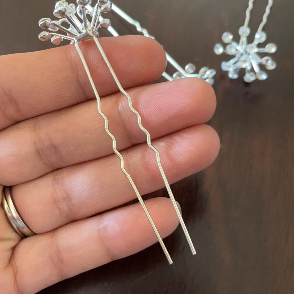 3pc Rhinestone Pins - Picture 4 of 5